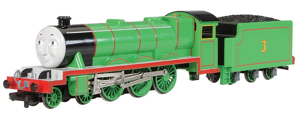 Bachmann Trains Thomas & Friends Henry The Green Engine with Moving Eyes - Collectible Model Train for Kids & Enthusiasts - Perfect for Playtime, Display & Train Set Collections