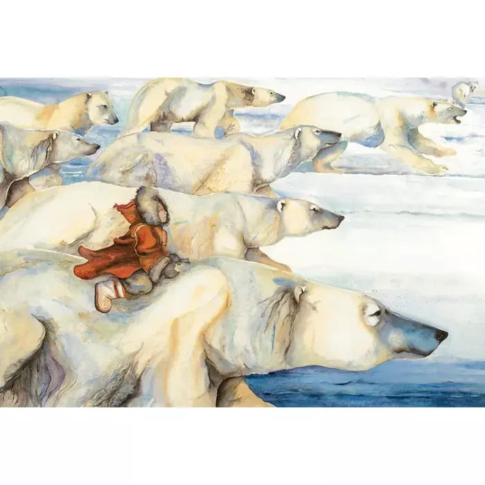 The Ice Bear by Jackie Morris - Illustrated Children's Book - Perfect for Bedtime Stories & Winter Reading