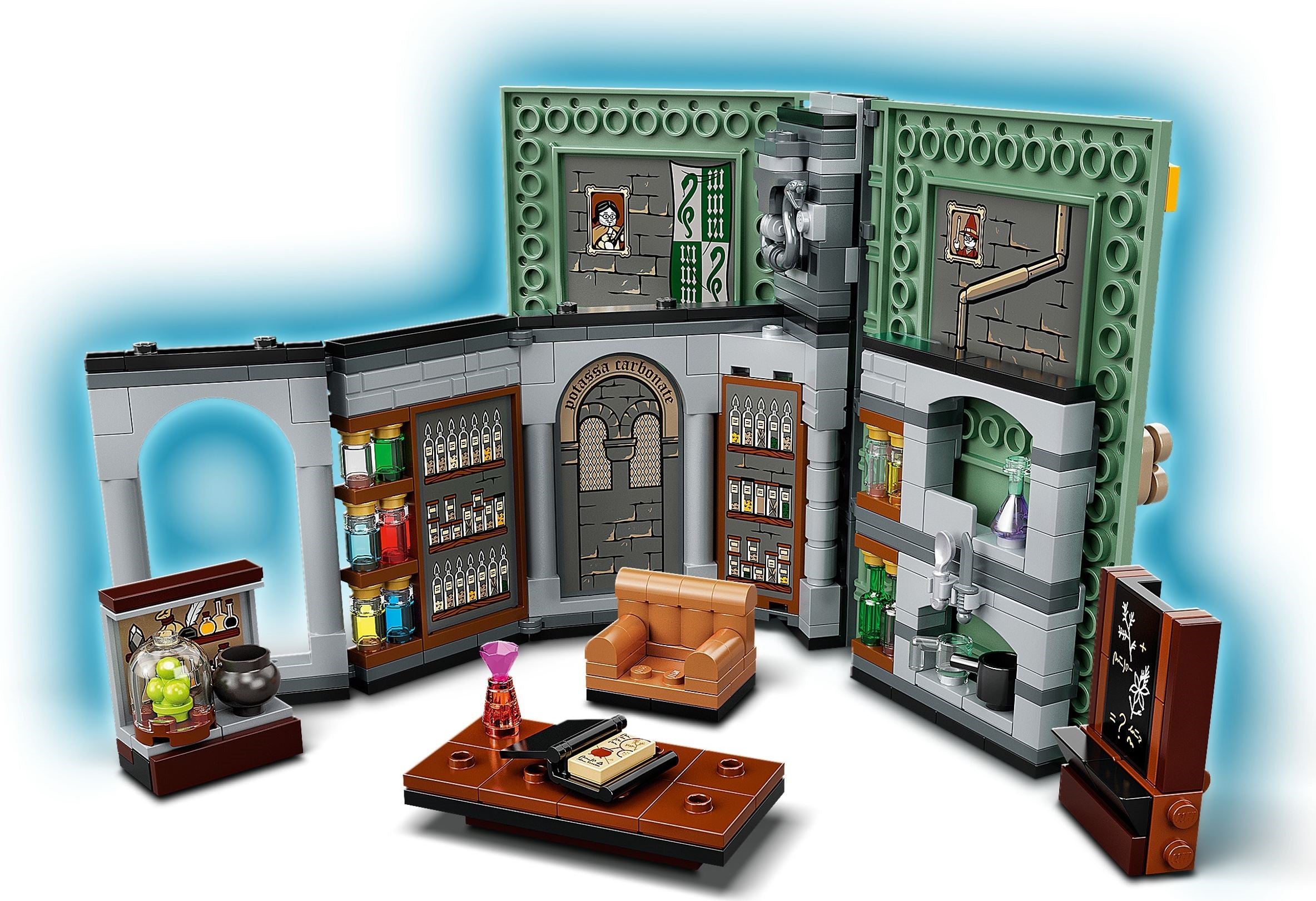 LEGO 76383 Harry Potter Hogwarts Moment: Potions Class Building Set – Magical DIY Toy for Kids & Collectors – Perfect for Creative Play & Display