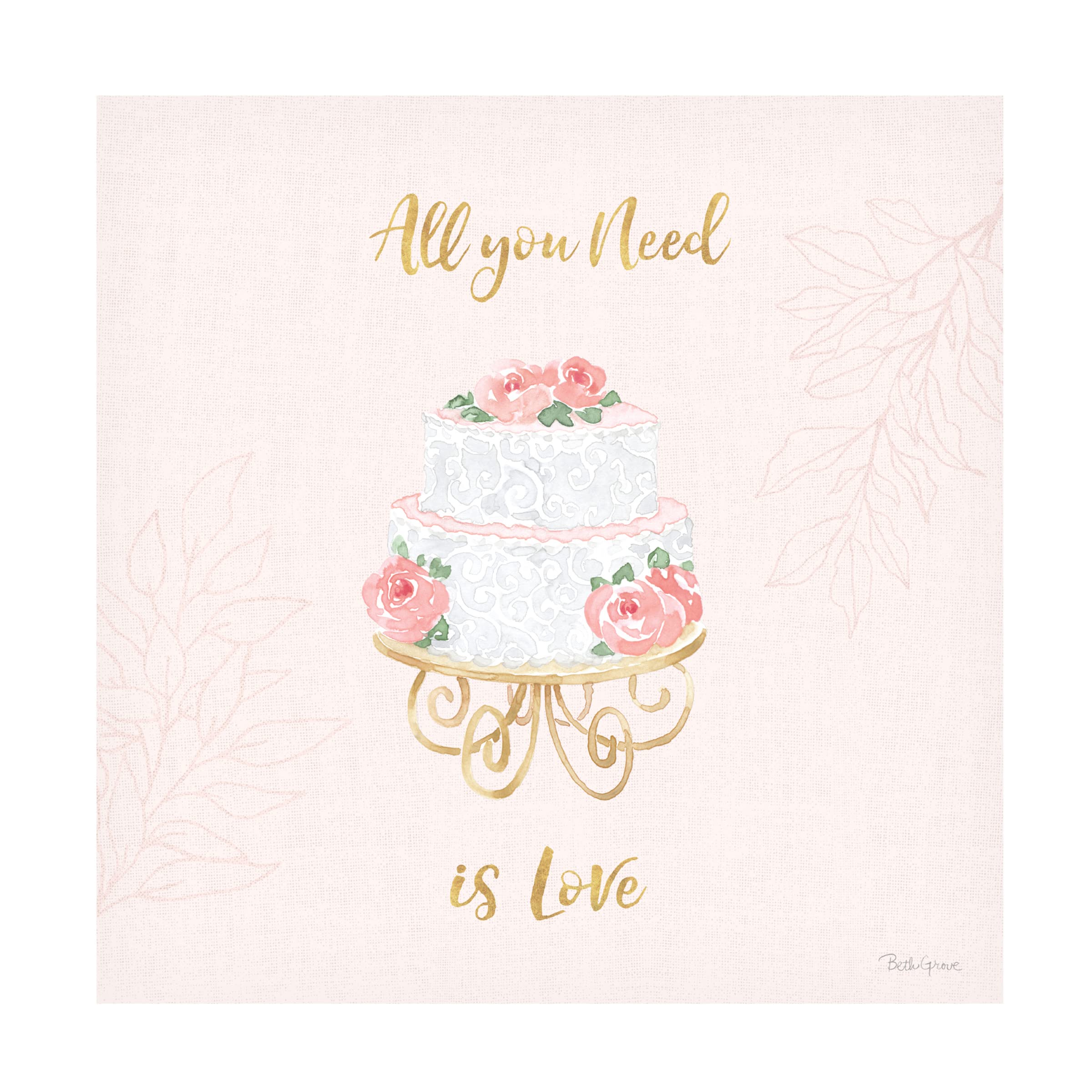Trademark Fine Art 'Bathing Beauty I' Canvas Wall Art Print by Melissa Averinos - Vintage Beach Decor for Bathroom, Bedroom & Coastal Living Rooms
