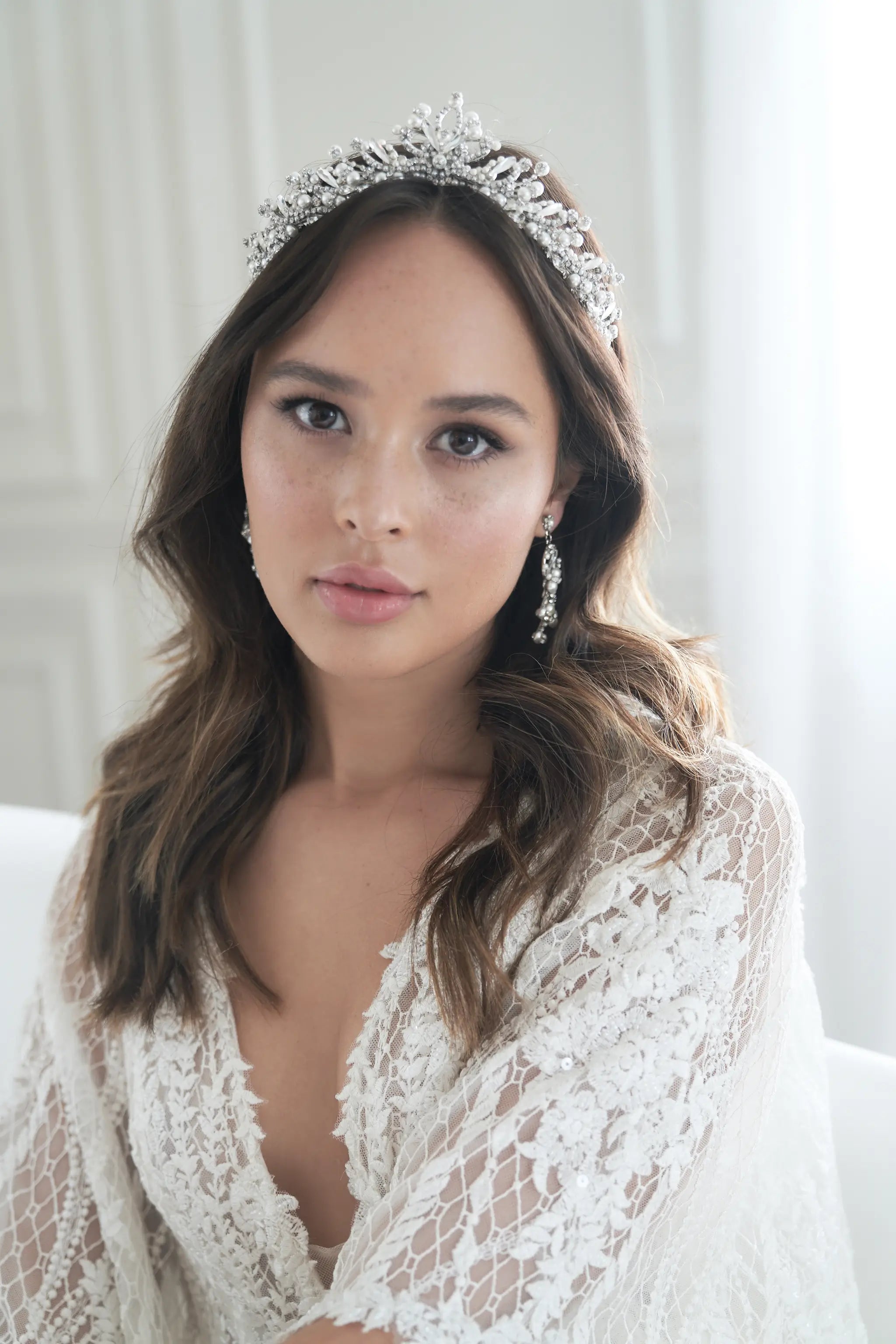 Alina Crown - Elegant Rhinestone Tiara for Women & Girls | Perfect for Weddings, Prom, Pageants & Special Occasions
