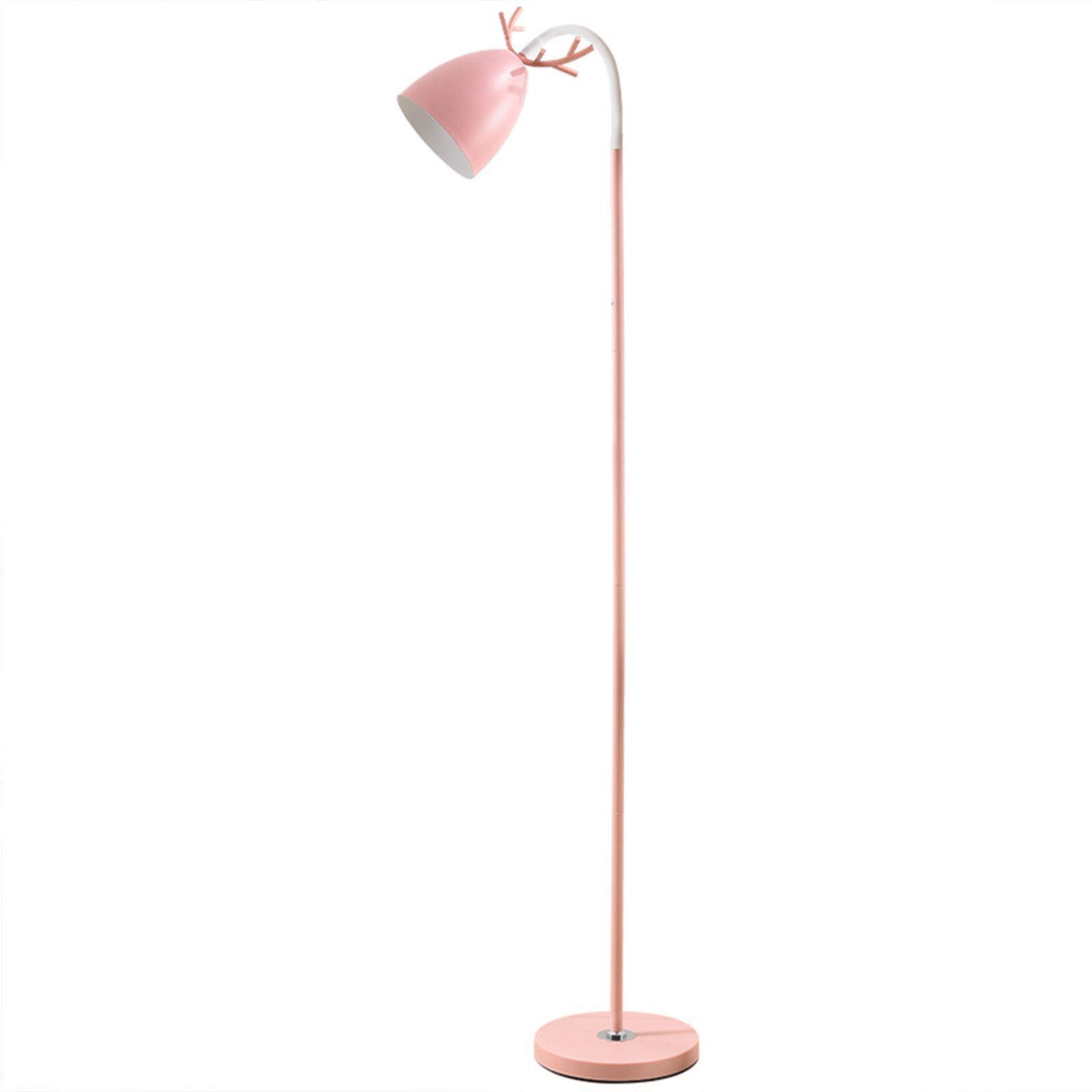 JHSHENGSHI E27 Flexible Gooseneck Floor Lamp with Stable Wrought Iron Base - Adjustable Reading Light for Restaurant, Bedroom, Office, Kids Room & Living Room - Perfect for Study, Relaxation & Ambient Lighting