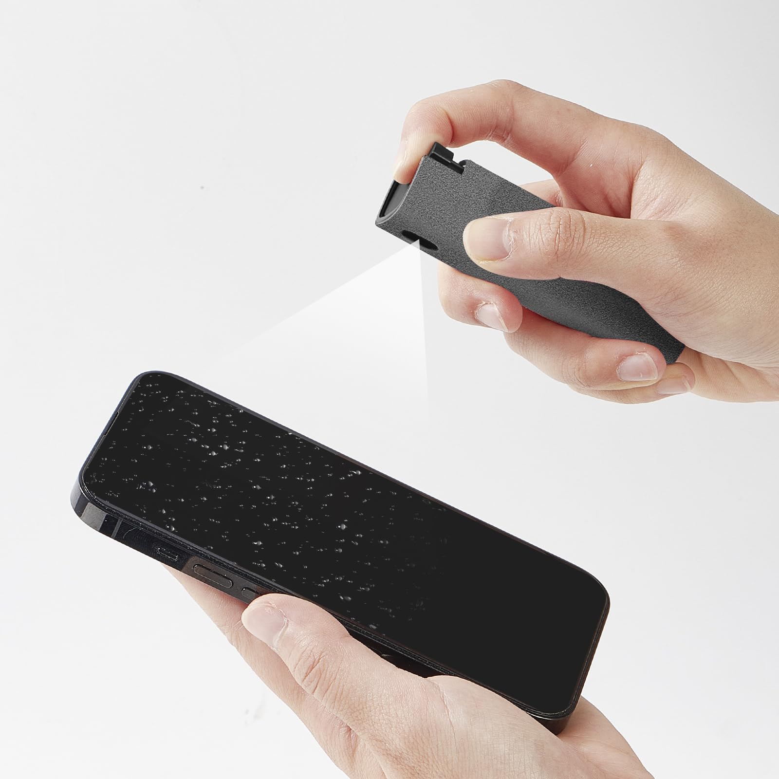 YTT Touchscreen Mist Cleaner & Microfiber Cloth - 2 in 1 Screen Cleaning Kit for iPhone, Android Phones, iPad, Laptop & Tablet Screens - Safe for All Devices - Perfect for Home, Office & Travel Use