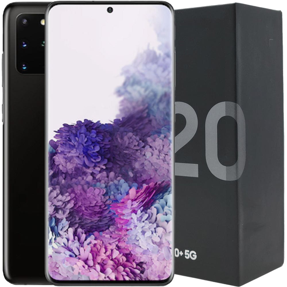 Refurbished Samsung Galaxy S20+ 5G 128GB Smartphone - Unlocked, Excellent Condition | Perfect for Streaming, Gaming & Productivity on the Go