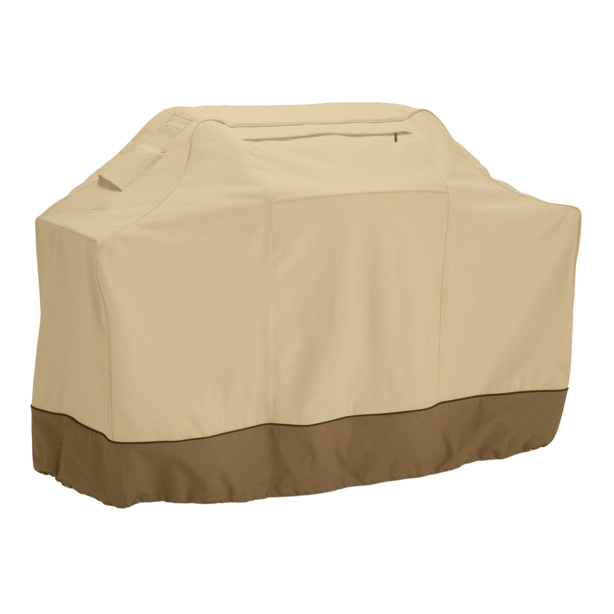 Classic Accessories Veranda 70 Inch Water-Resistant Rectangular BBQ Grill Cover - X-Large Pebble, Perfect for Outdoor Patio and Backyard Protection