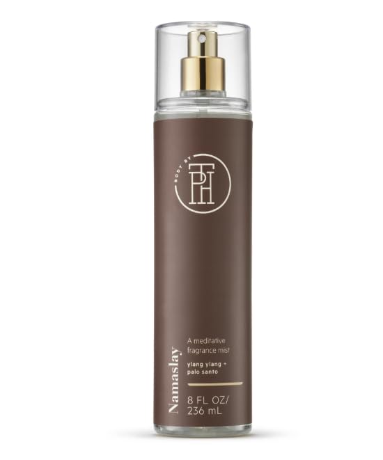 Namaslay Calming & Meditative Body Mist for Women - Ylang Ylang & Palo Santo Scented Fragrance Spray | 8 fl oz Aromatherapy Mist for Relaxation, Yoga & Stress Relief