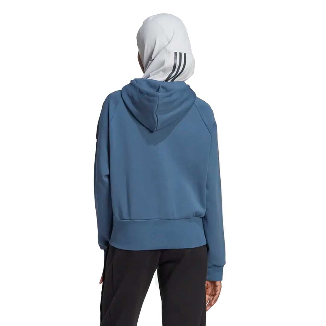 Adidas Women's Allover Print Hoodie HP0792 - Stylish Fleece Pullover for Casual Wear, Gym, and Outdoor Activities