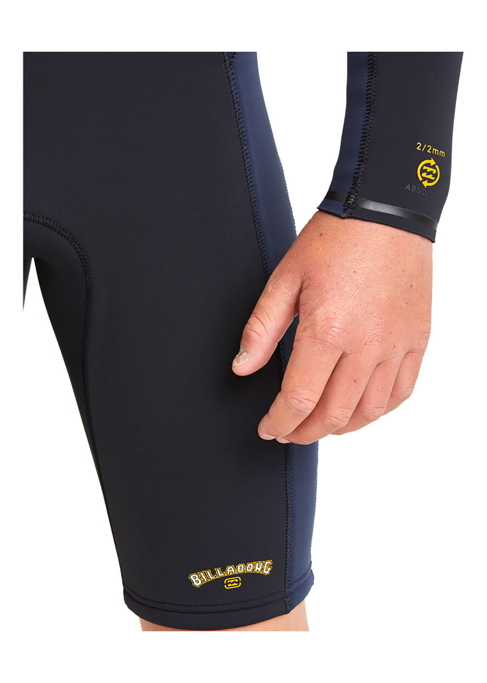 Billabong Boys Absolute Natural 2mm CZ GBS LS Spring Wetsuit - Kids Surfing & Swimming Rash Guard for Beach, Pool & Water Sports