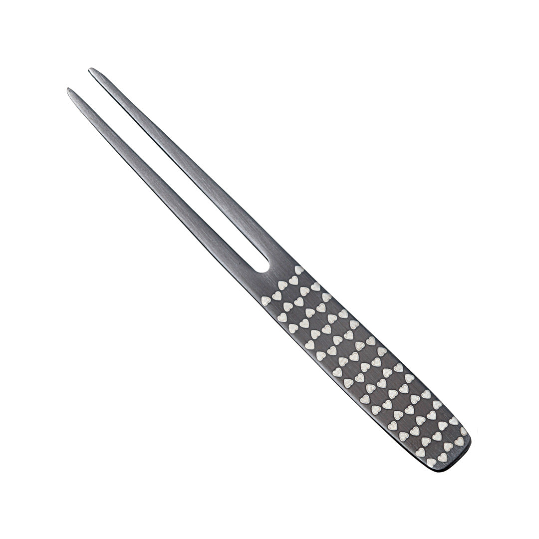 Kurosanka Premium Stainless Steel Appetizer Forks - 12-Piece Set for Parties, Weddings & Catering - Elegant Kagome Pattern Cocktail Forks for Cheese, Fruit & Hors d'Oeuvres