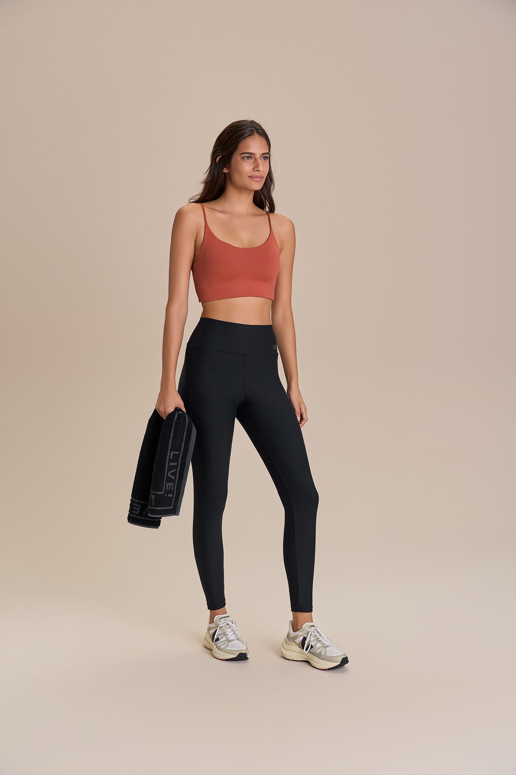 Curve Sense® High Support Sports Bra for Women - Comfortable & Breathable Workout Top for Running, Yoga & Gym