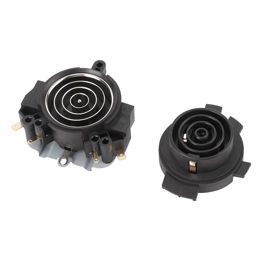 Flame Retardant Electric Kettle Thermostat Coupler - Black Replacement Part for Electric Kettles | Perfect for Home & Office Use, Tea & Coffee Brewing