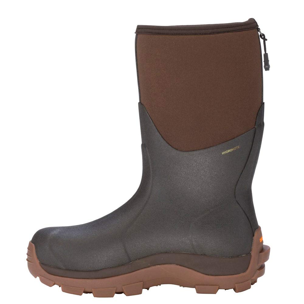 Dryshod Men's Haymaker Hard Working Farm Boot - Brown HAY-MM-BR | Waterproof & Durable Work Boots for Farming, Construction & Outdoor Activities