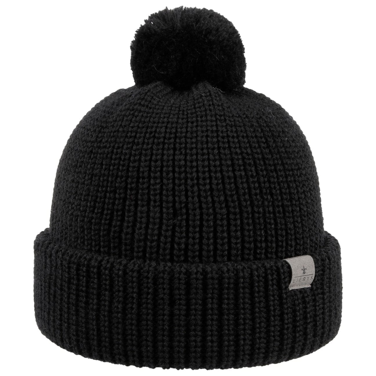 Lierys Knit Bobble Hat - Warm Winter Beanie for Men & Women - Cozy Cable Knit Pom Pom Hat for Cold Weather - Perfect for Skiing, Snowboarding & Outdoor Activities