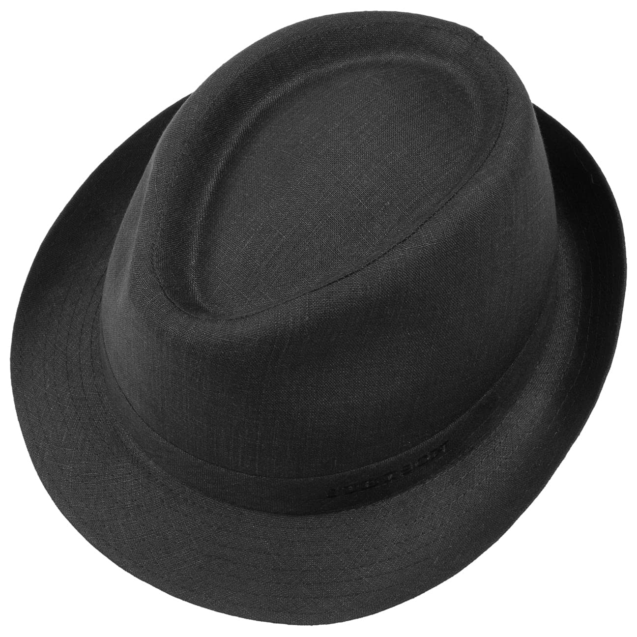 Stetson Geneva Linen Trilby Hat for Women & Men | Italian-Made Summer Sun Hat | Perfect for Beach, Outdoor Events & Fashion Accessories