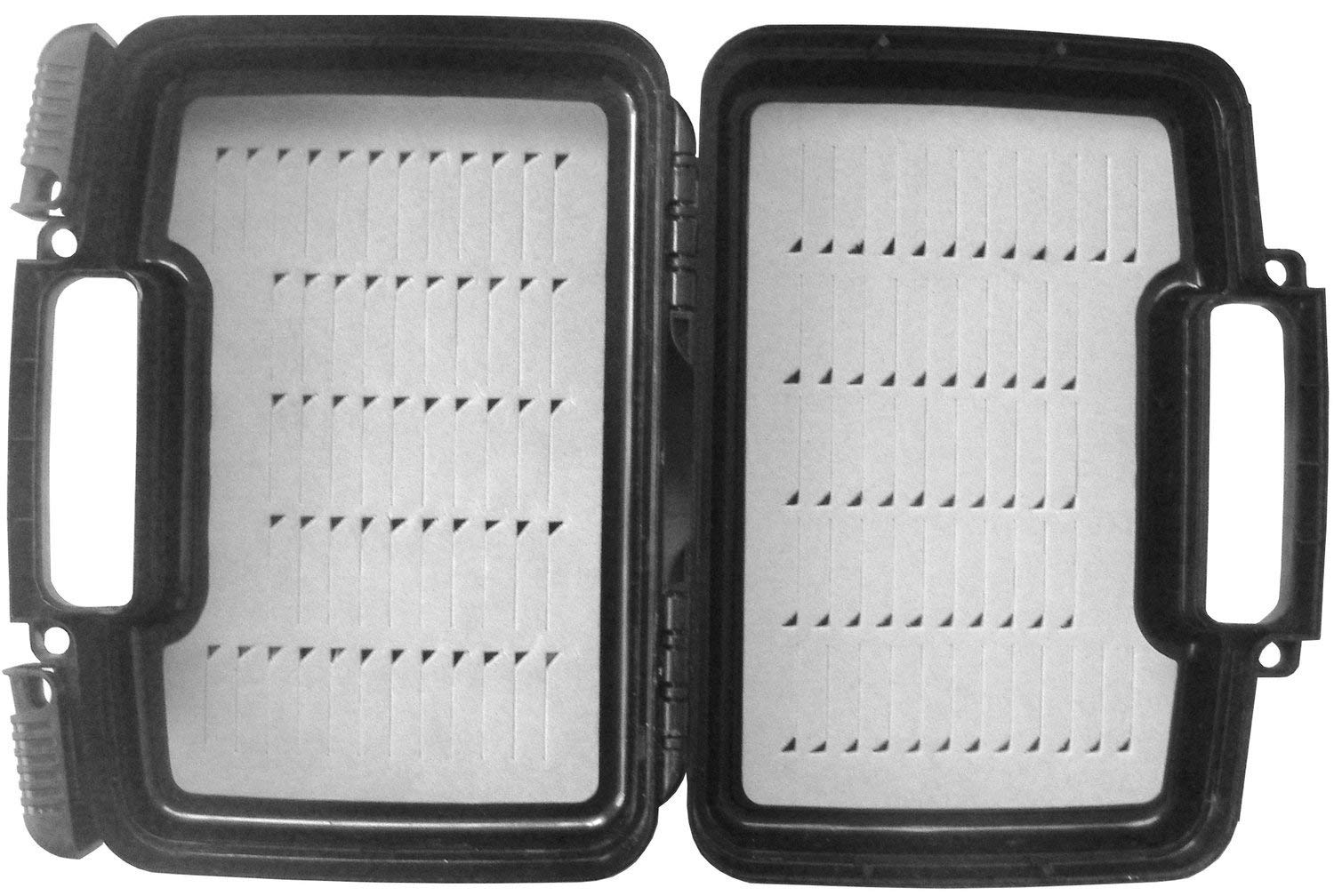 Fly Fishing Fly Box - Waterproof Streamer Fly Storage Case (Medium Size) for Trout, Bass & Saltwater Flies - Perfect for Fly Fishing Trips & Outdoor Adventures
