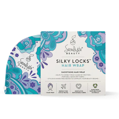 Seoulista Premium Silk Hair Wrap for Women - Soft & Smooth Hair Protection for Sleeping, Travel & Styling