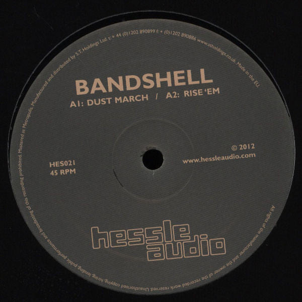 Bandshell – Dust March Vinyl Record | Hessle Audio HES021 | Electronic Music for DJ Sets & Home Listening