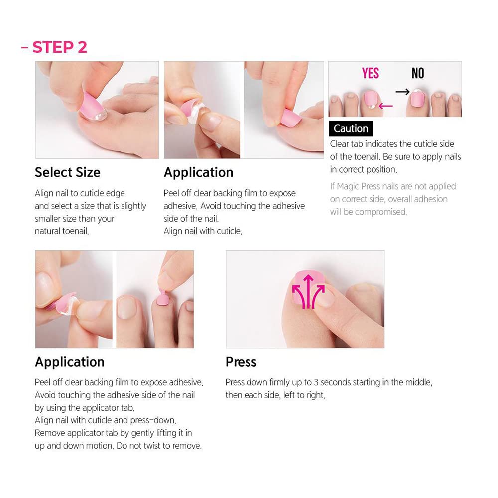 DASHING DIVA MAGICPRESS Korean False Nails - 30PCS Glamorous Nacre Wave Design for Party & Everyday Wear - Easy Press-On Manicure & Pedicure Kit - Perfect for Weddings, Vacations & Special Occasions