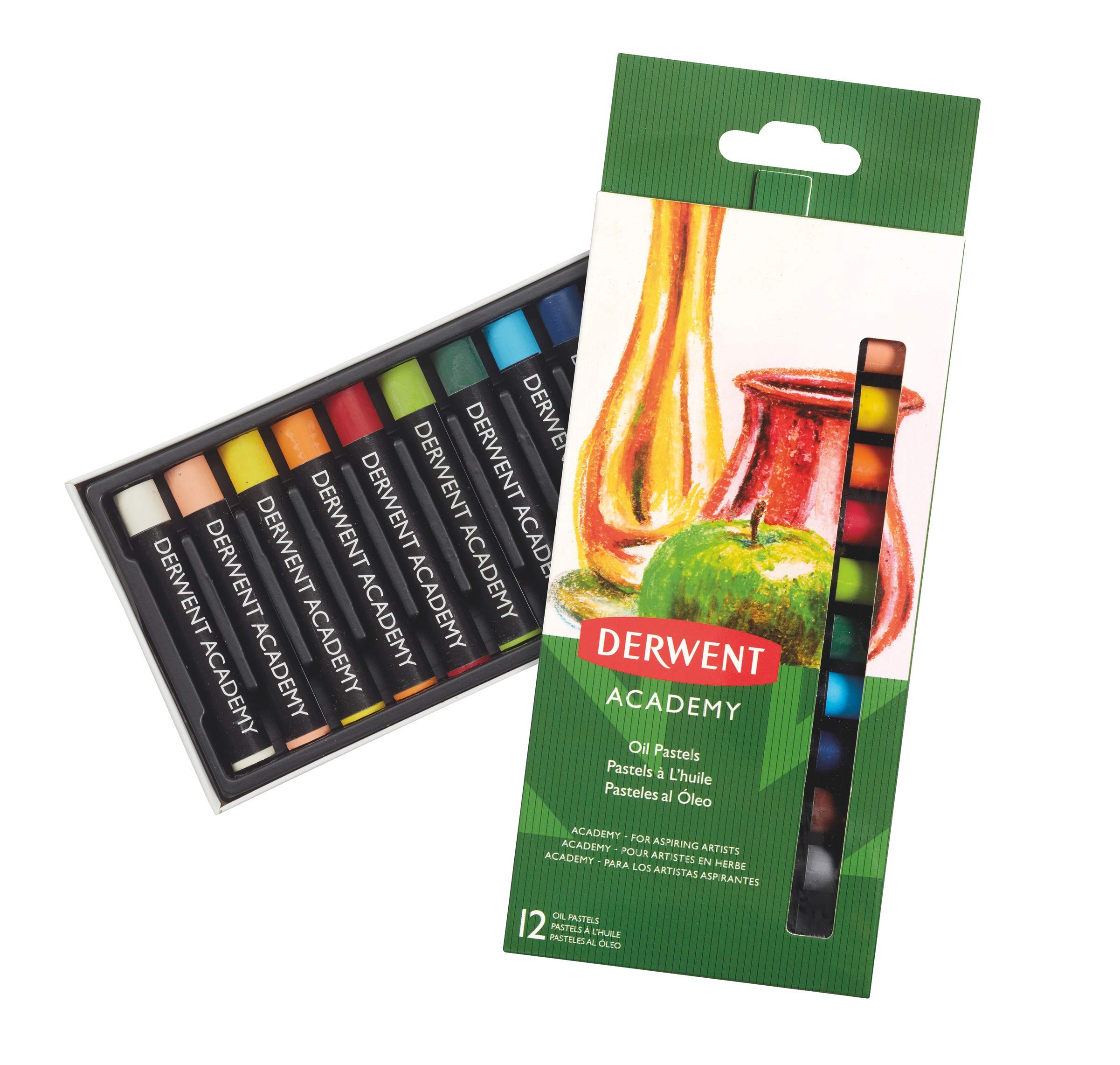 12-Piece Oil Pastels Set - Vibrant Colors for Artists & Students | Ideal for Sketching, Drawing & DIY Crafts