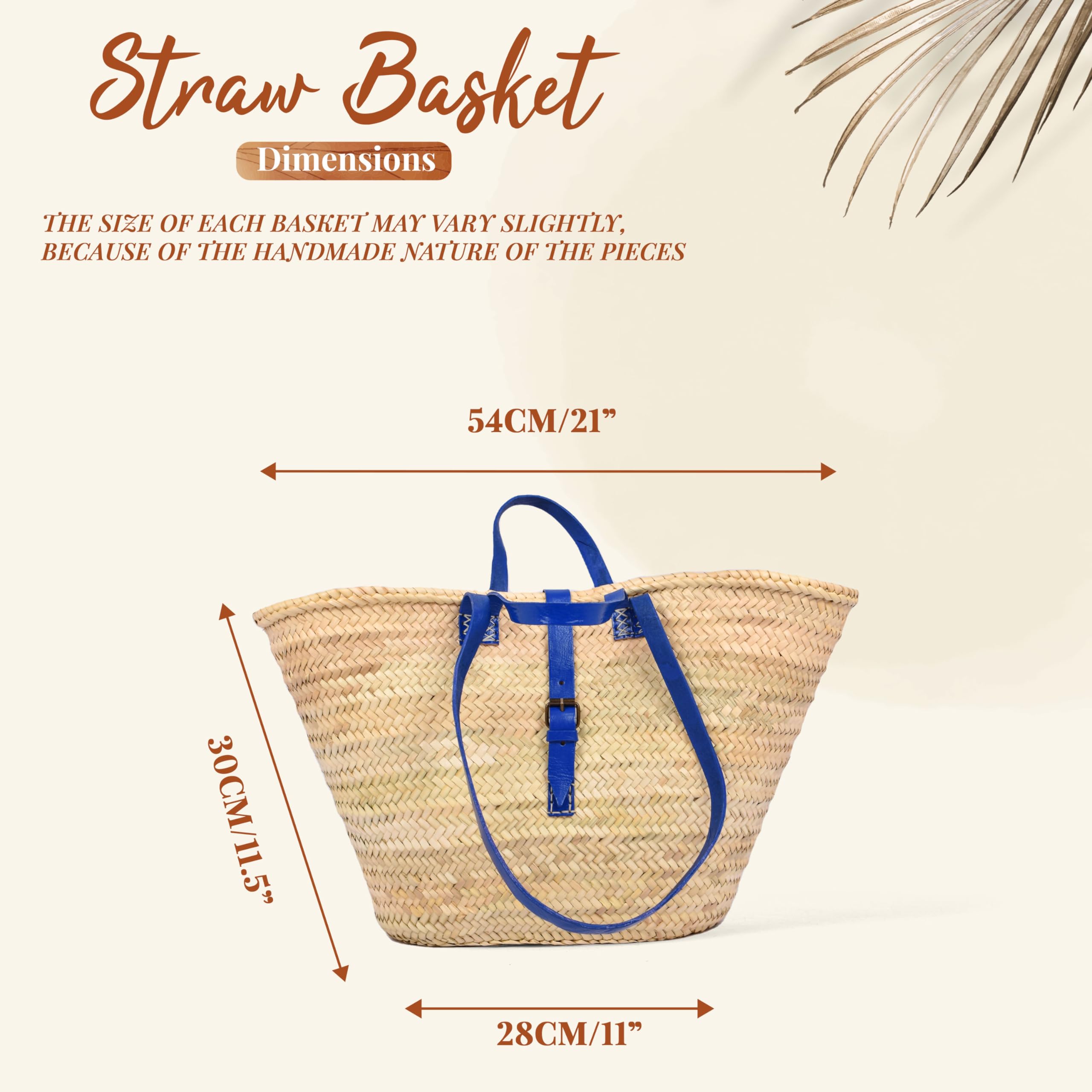 Stylish Straw Beach Tote Bag for Women - Fashionable Vacation Tote & Picnic Basket - Perfect for Beach Trips, Travel, and Outdoor Gatherings - Elegant French Woven Handbag (Yellow)