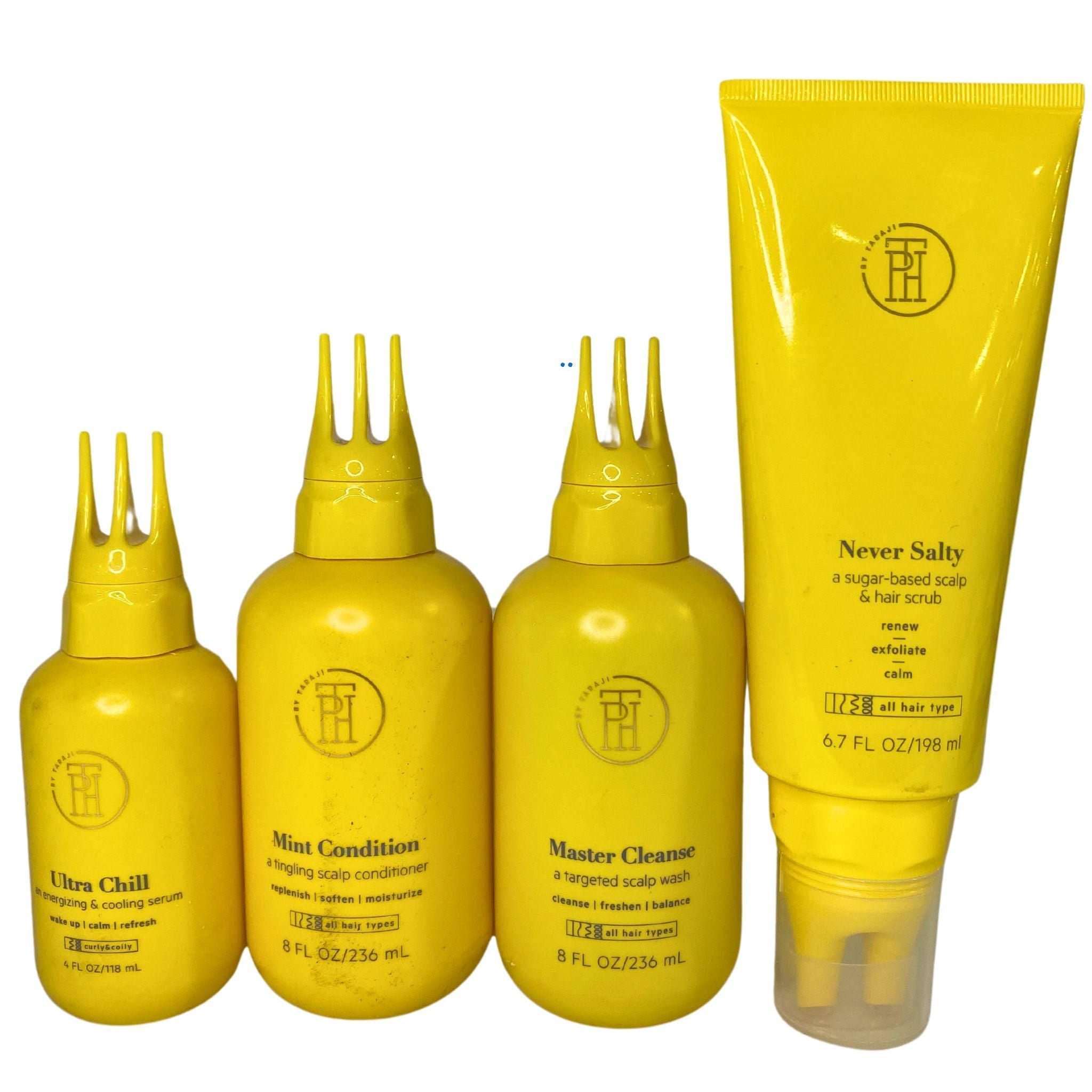 Taraji PTH Assorted Scalp Care Products - 50 Piece Set for Hair Growth & Scalp Health | Perfect for Salons, Home Use & Professional Stylists