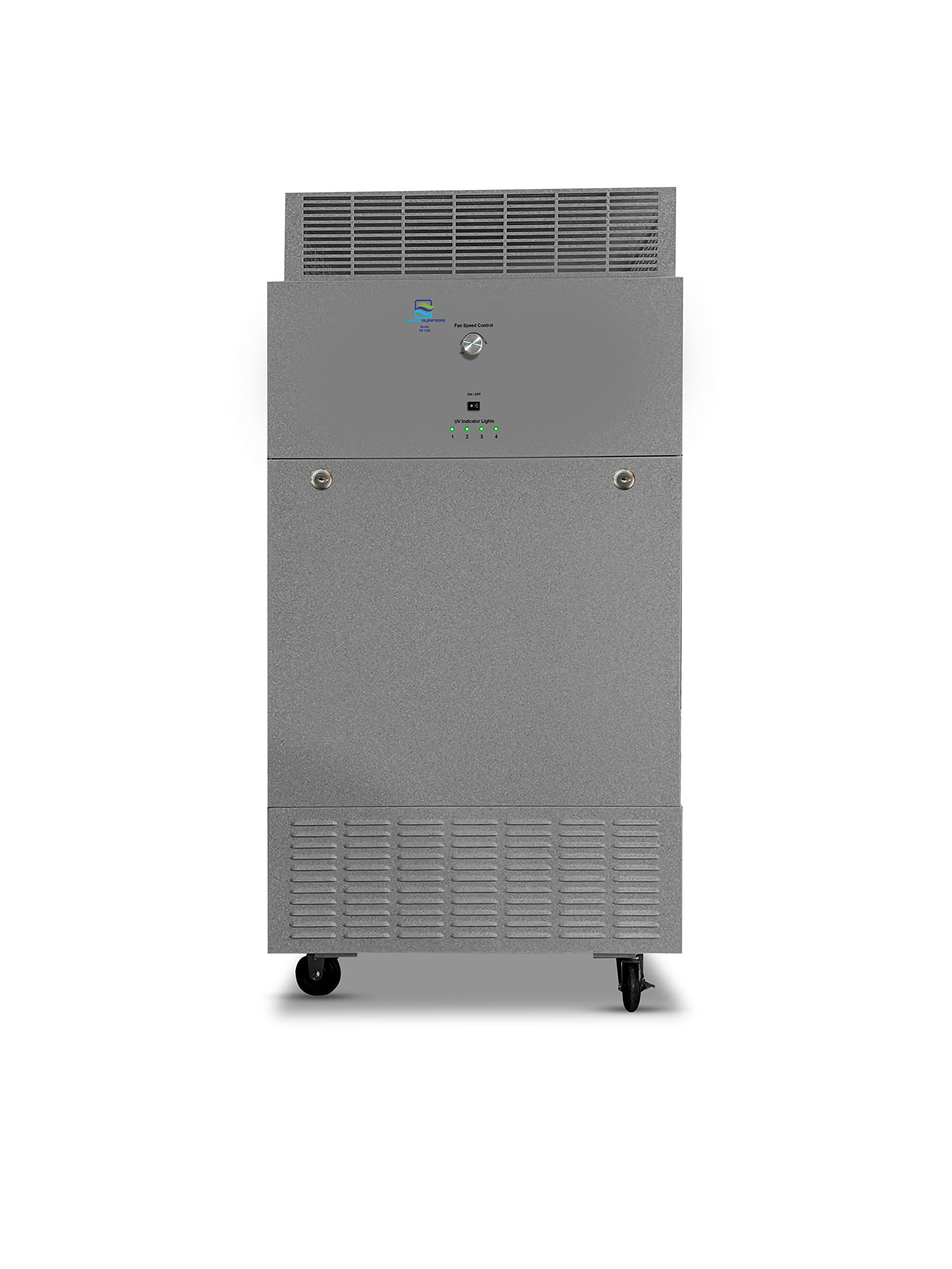 TM1250 Air Purifier with H13 HEPA Filter - 3 Stage Purification, 99.99% Efficiency at 0.3 Microns, Covers 9,375 Sq Ft - Air Scrubber & Negative Air Machine for Home, Office, Hospital Use - Long Lasting 5-Year Filter Life, 110V