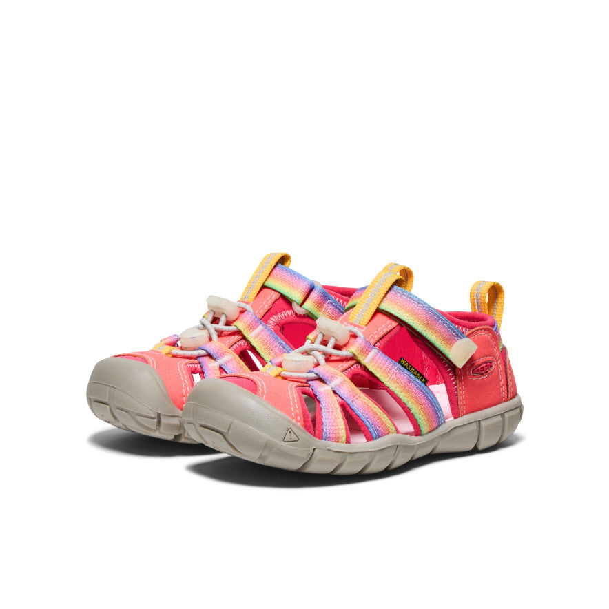 Seacamp II CNX Big Kids' Water Shoes | Rainbow Glow Color for Beach, Pool & Outdoor Activities