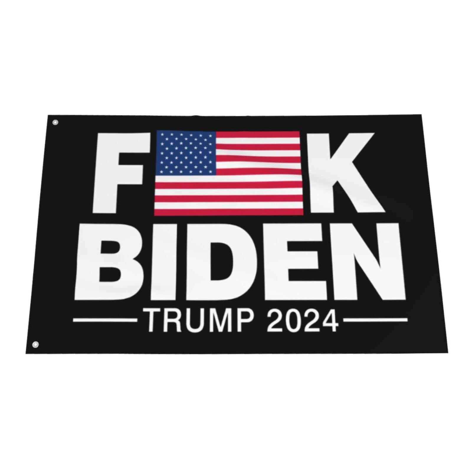 Trump 2024 2.5x4 FT American Flag - Patriotic Garden Banner for Yard, Home & Outdoor Decor - USA Political House Flags for Election Support & Lawn Display