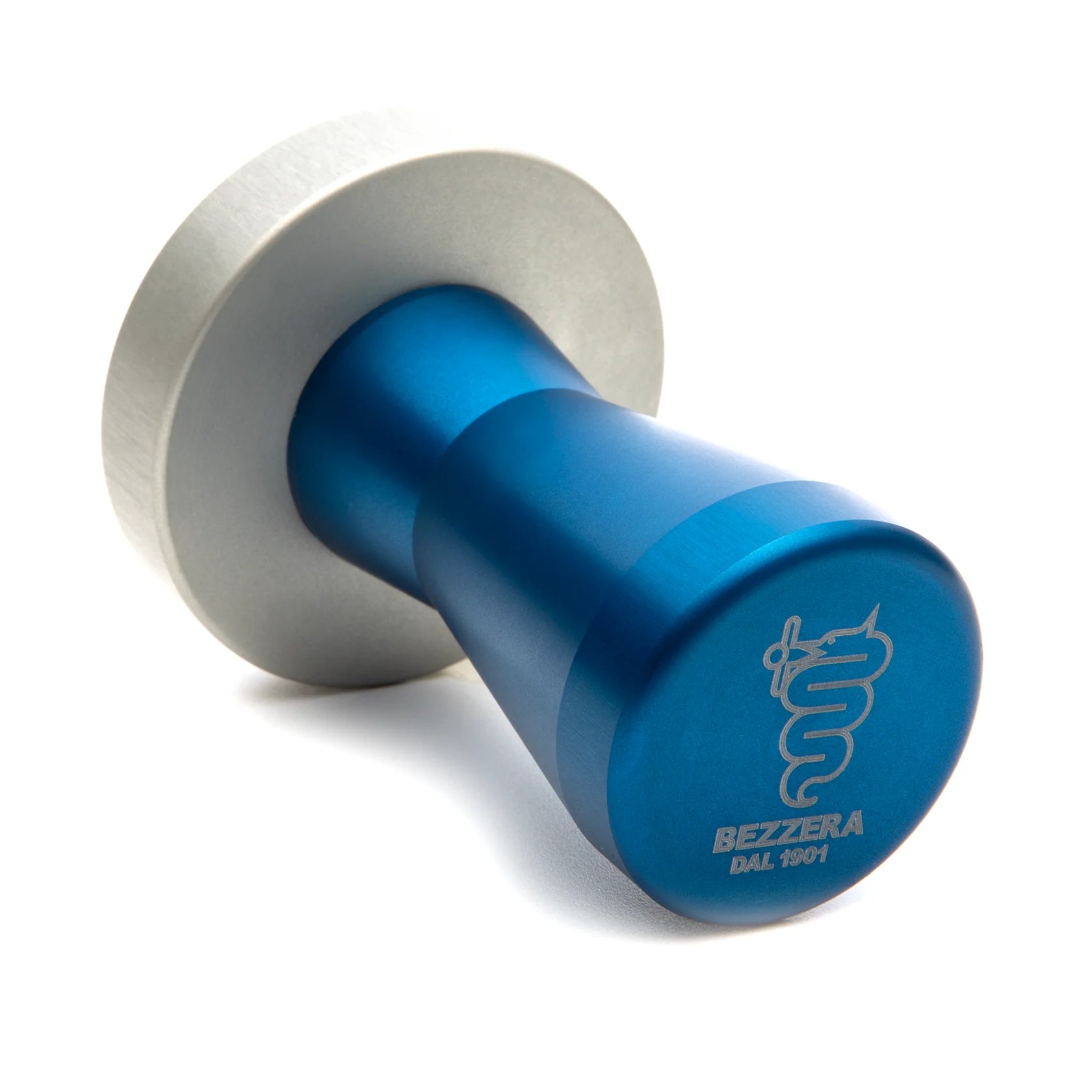 Bezzera 58mm Professional Espresso Tamper - Blue - Perfect for Home Baristas & Coffee Shops - Durable Coffee Press Tool for Espresso Machines