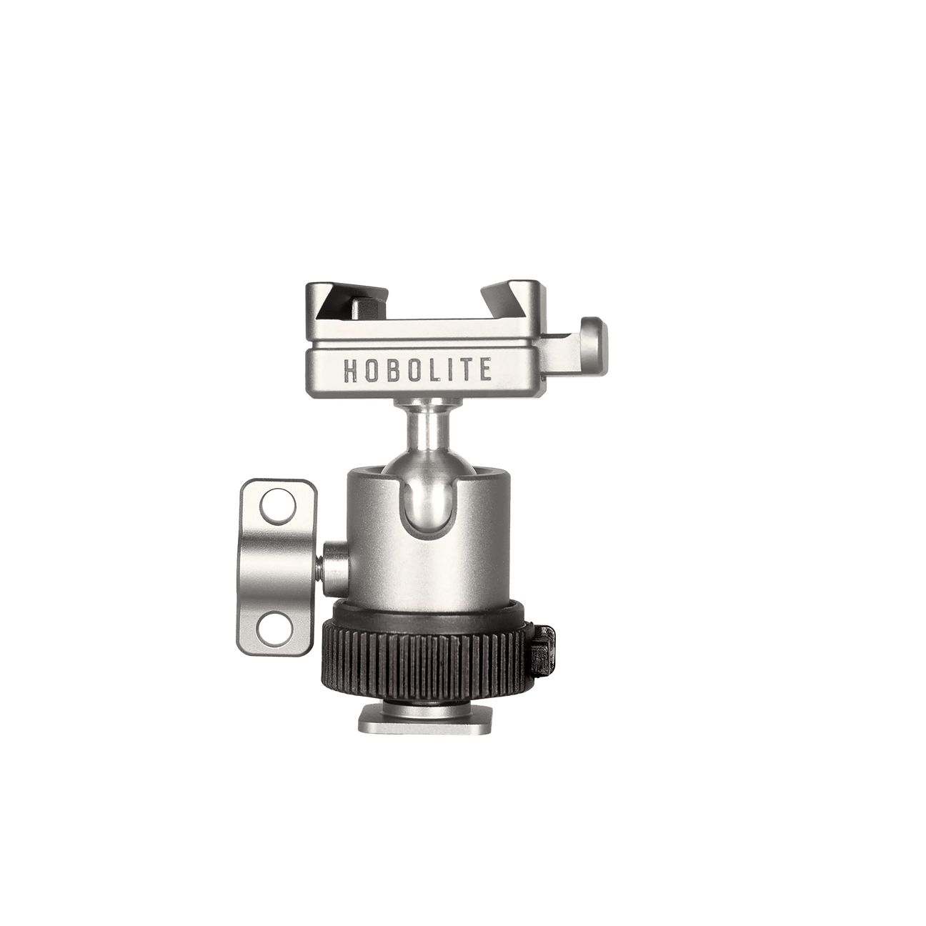 Hobolite V-Mount Quick Lock Ballhead Cold Shoe Adapter for Camera & Video Lighting - Perfect for DSLR, Mirrorless & Studio Equipment