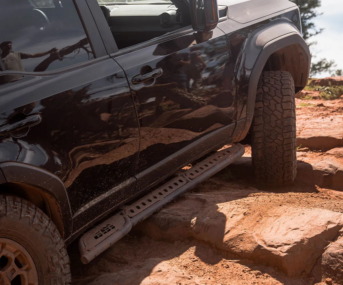 CBI Overland Standard Rock Sliders for 2024+ Toyota Land Cruiser 250 - Heavy Duty Off-Road Protection for Adventure & Trail Riding