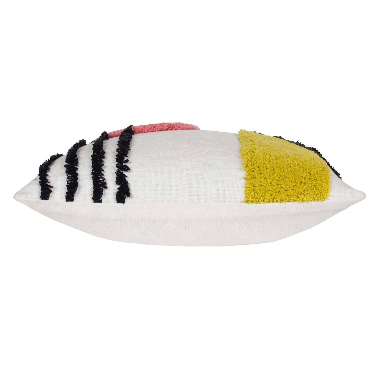 Elmer Cotton Tufted Cushion Cover - Soft & Durable Pillow Case with Citrus Pattern - Perfect for Sofa, Bed, or Outdoor Furniture Decor