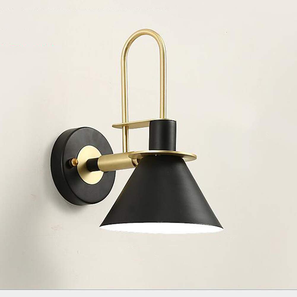Nordic Modern Wrought Iron Golden Horn Wall Light - Elegant Bedroom, Living Room, Dining Room & Study Wall Lamp for Home Decor | Perfect for Ambient Lighting & Stylish Interior Design