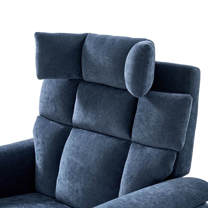 Lift Assist Power Recliner Geri Chair with Intense Massage & Heat - Electric Lift Chair for Elderly & Disabled - Perfect for Living Room, Bedroom & Home Care