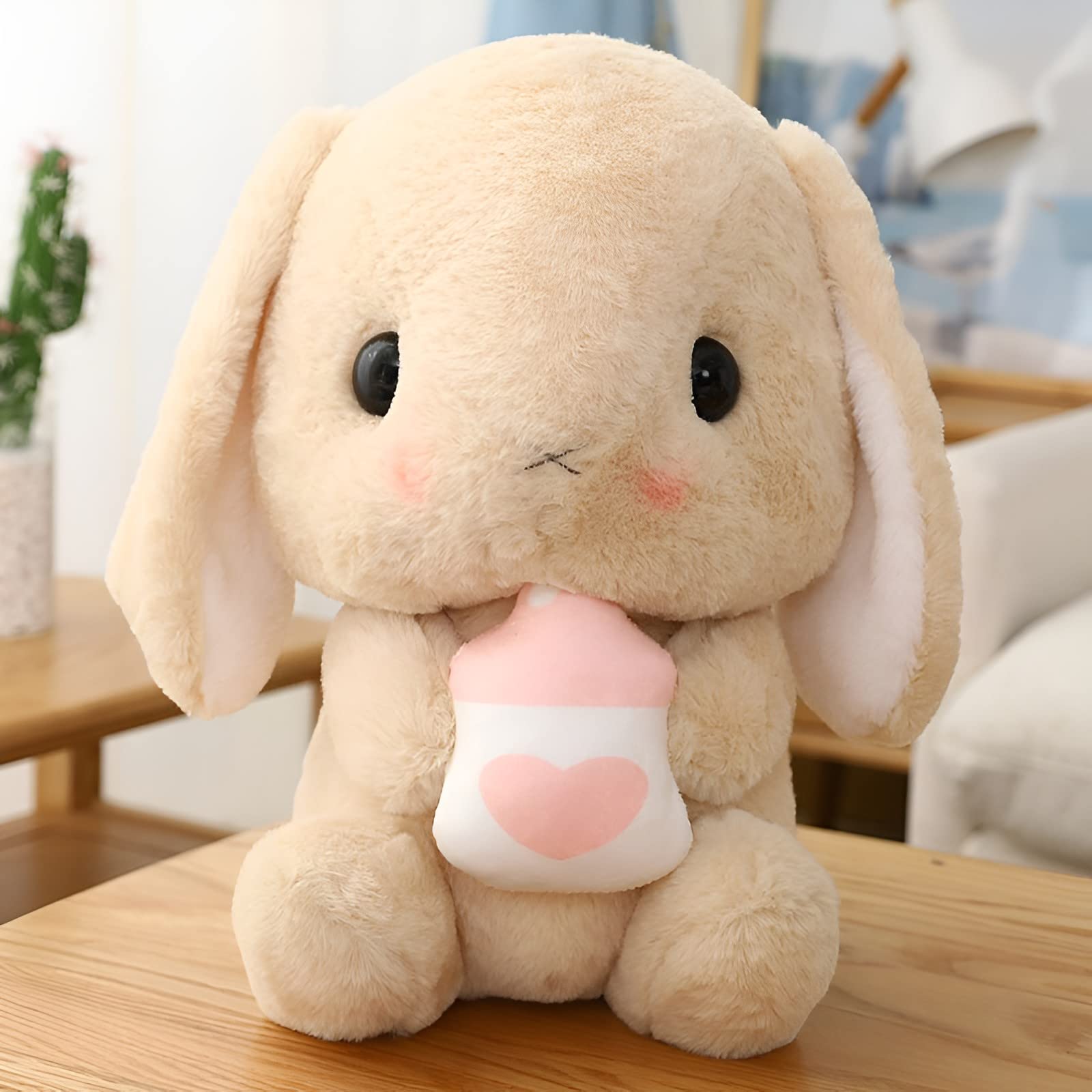 Soft Plush Lop Eared Rabbit Stuffed Animal - 29.5
