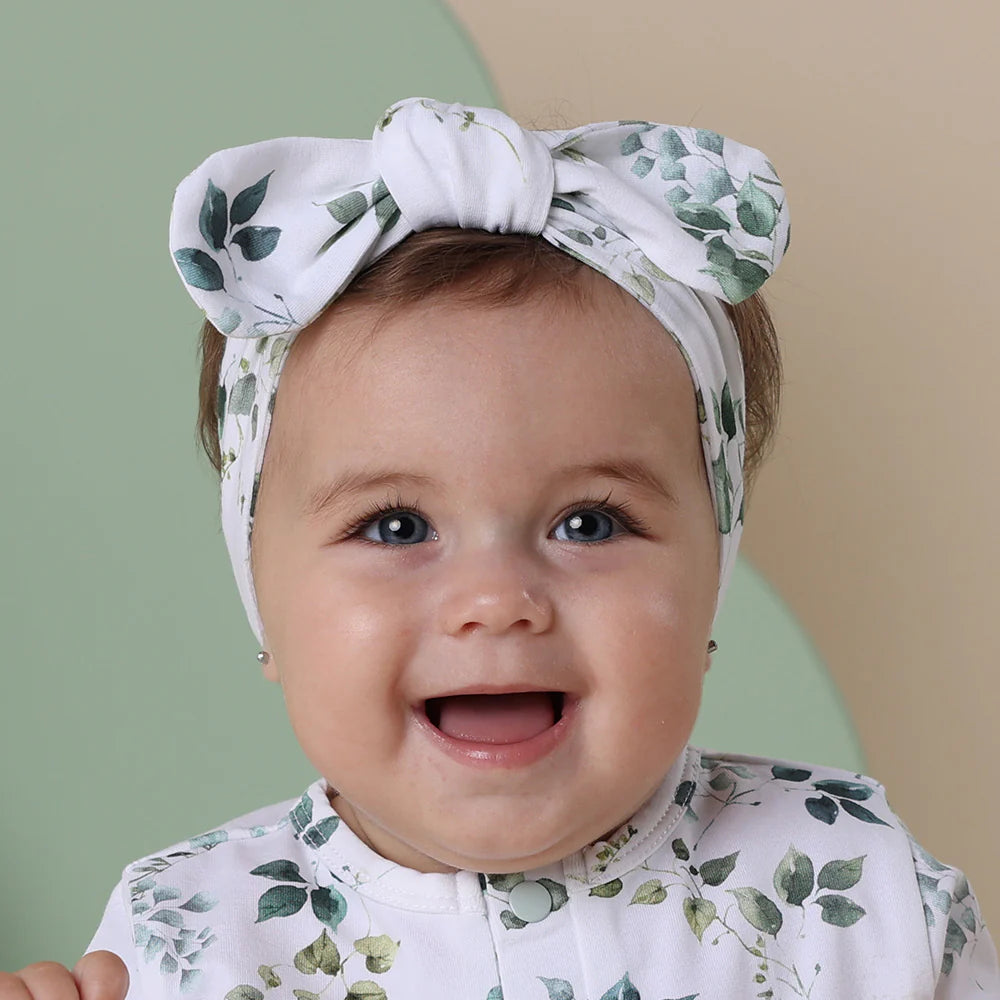 Snuggle Hunny Organic Cotton Top Knot Headband for Women - Soft & Stretchy Hair Accessory for Yoga, Workouts, and Everyday Comfort