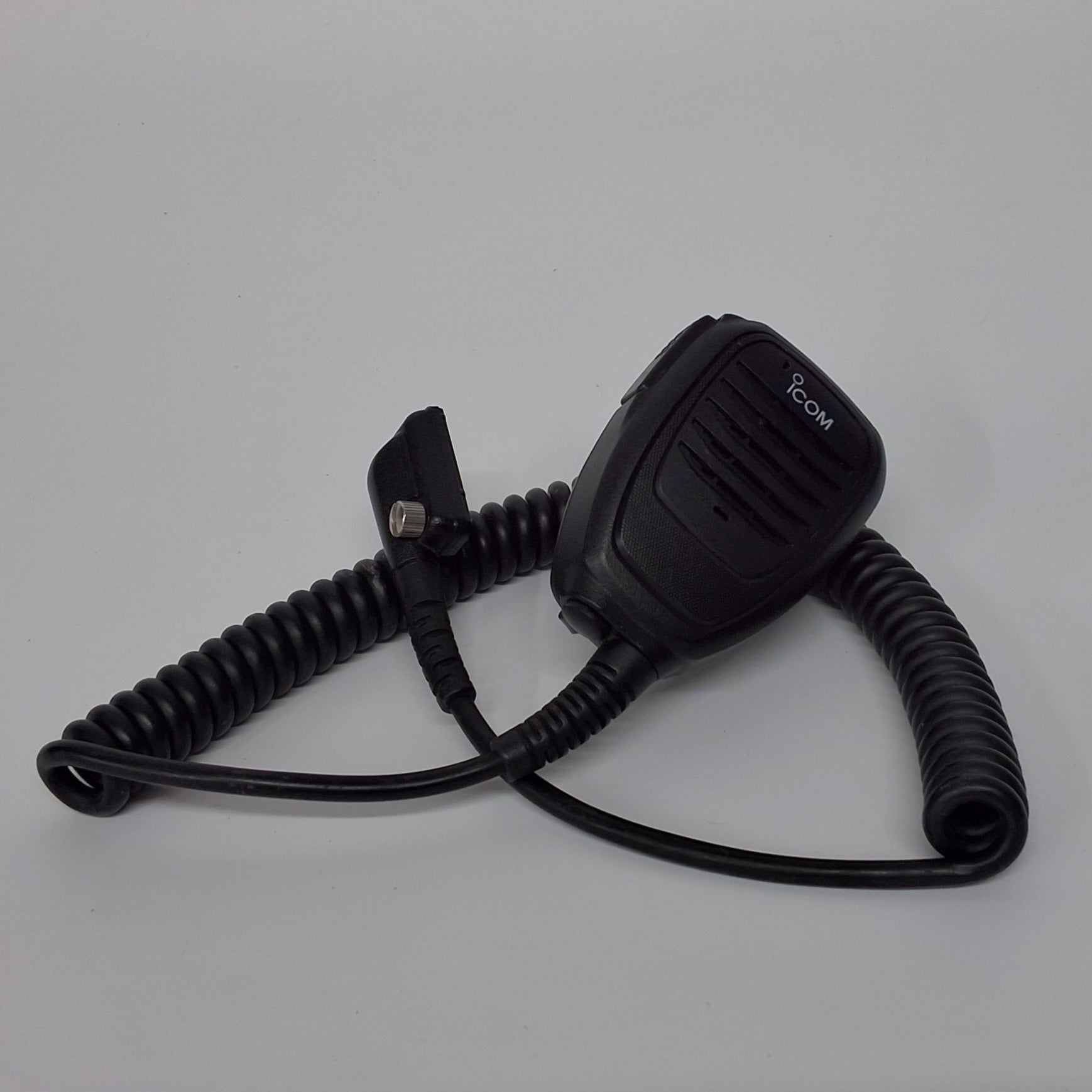 ICOM HM-222 Remote Speaker Microphone for Two-Way Radios - Clear Communication for Construction, Security & Outdoor Activities