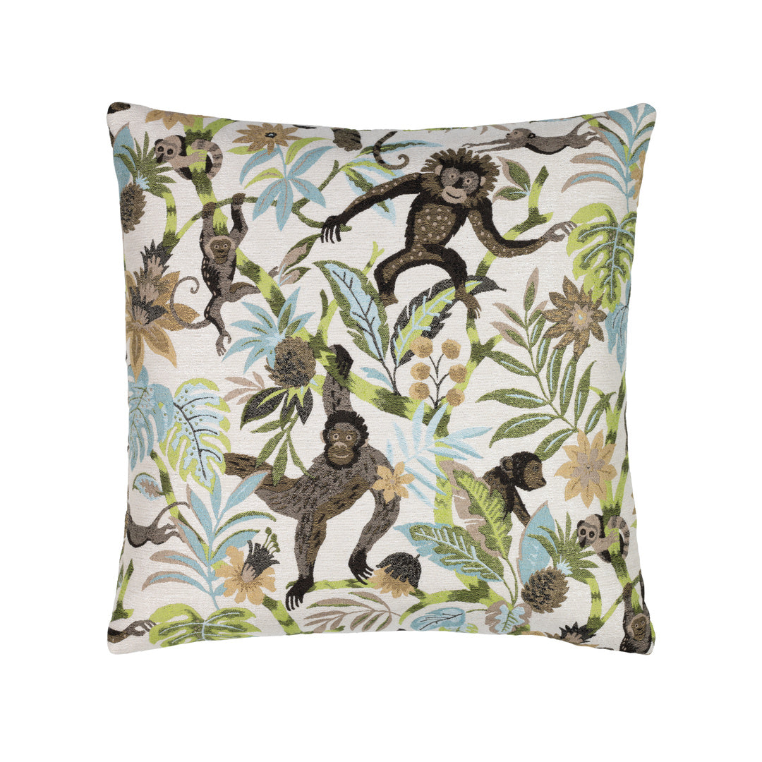Monteverde Indoor/Outdoor Decorative Square Pillow - Waterproof & UV Resistant Cushion for Patio, Garden, Sofa & Porch