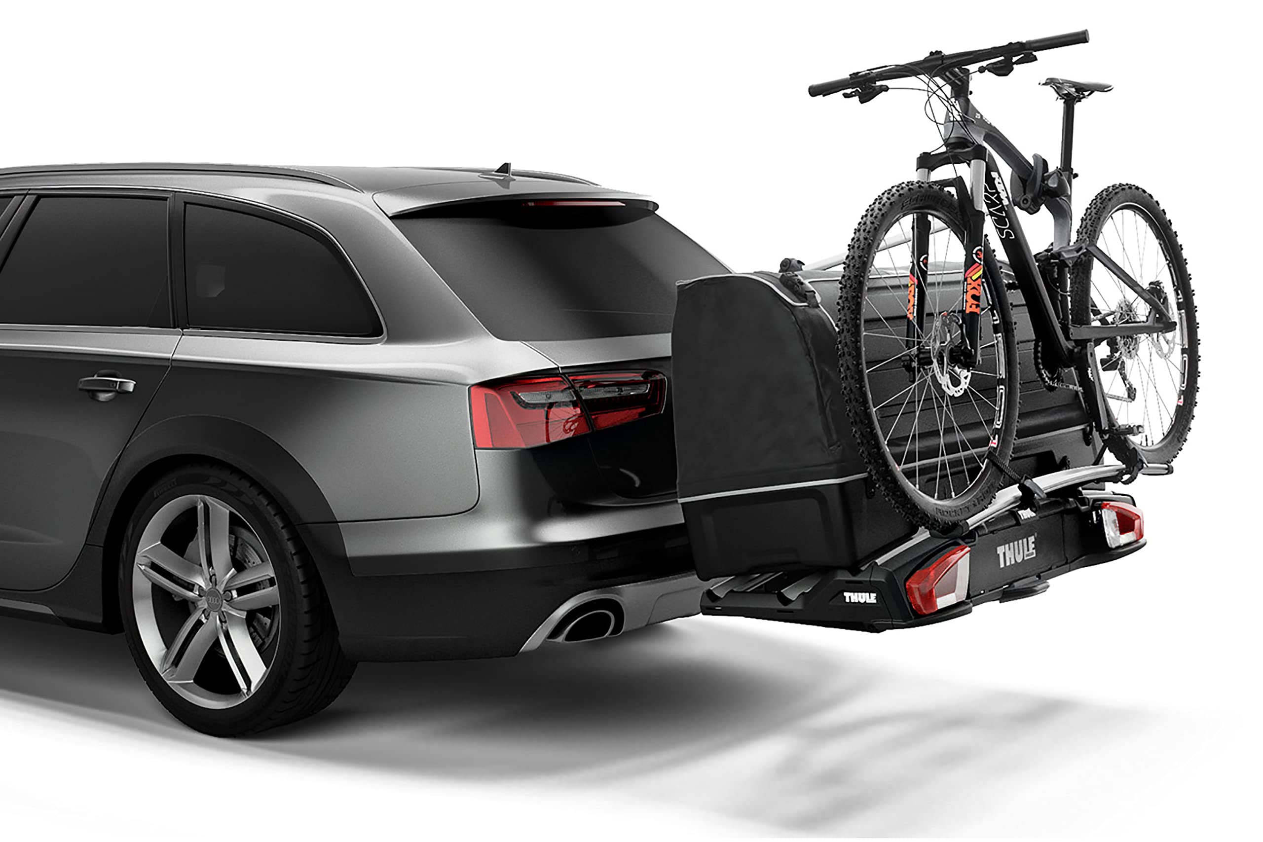 Thule 939200 Backspace XT 4th Bike Rack - Secure & Easy-to-Install Bike Carrier for SUVs, Trucks & Vans - Perfect for Road Trips, Camping & Outdoor Adventures