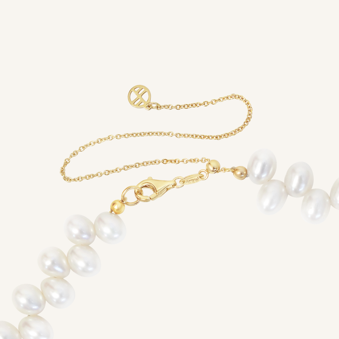 6mm Alaska Pearl Necklace - Elegant & Timeless Jewelry for Women, Perfect for Weddings, Parties & Special Occasions