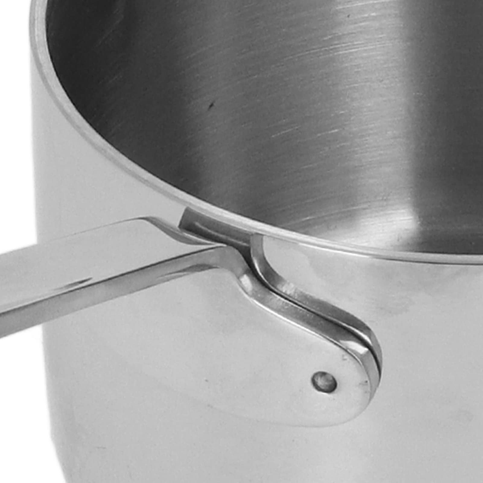 Stainless Steel Small Milk Pan - Mini Sauce Pot for Melting Butter, Chocolate, Cheese & Sugar | Perfect for Coffee, Tea, Soup, Pasta & Milk Warming | Durable Kitchen Cookware for Home & Restaurant Use
