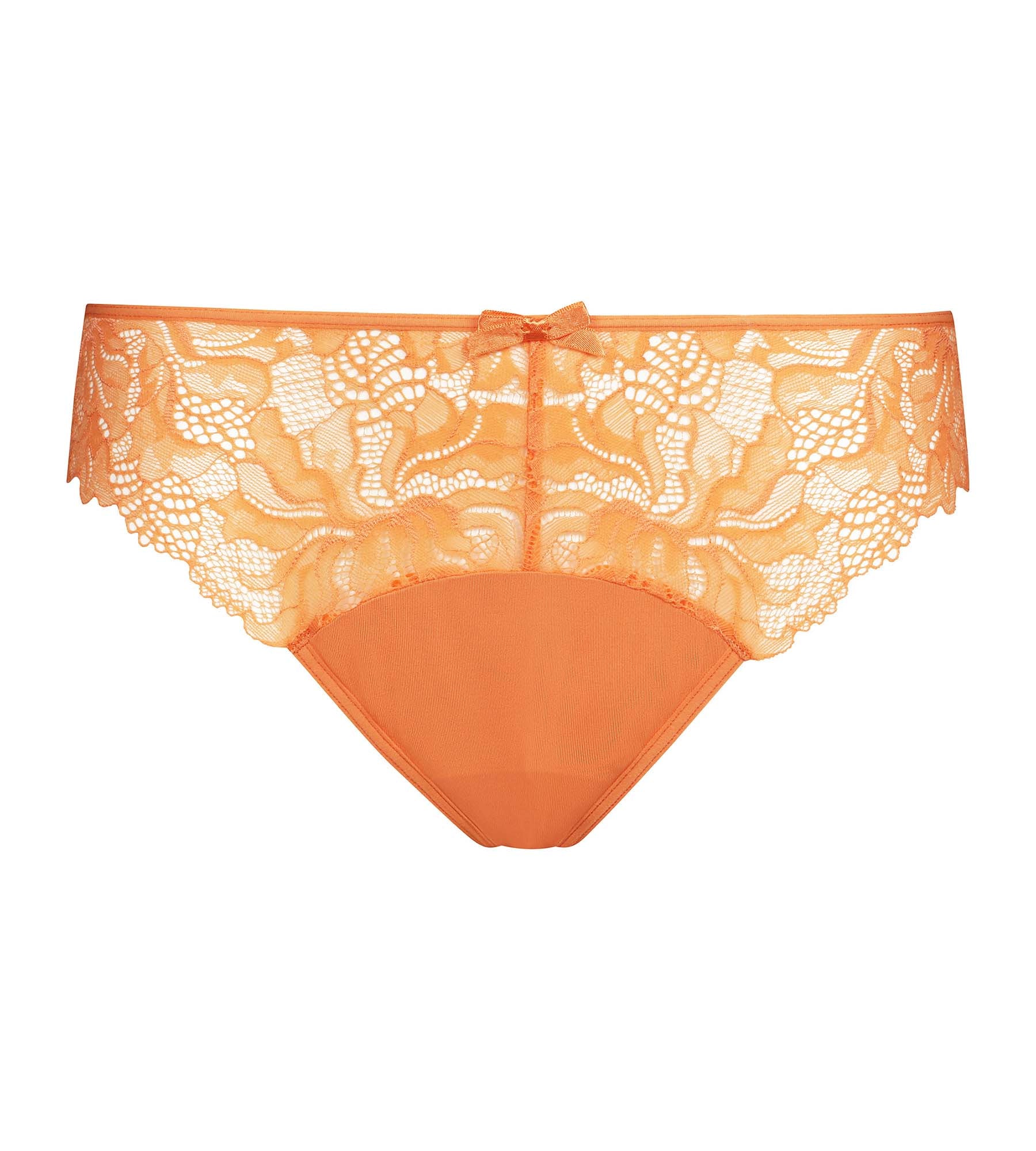 Dim Generous Essentiel Women's Microfiber & Lace Culotte - Comfortable French Panties for Everyday Wear, Sleep & Special Occasions