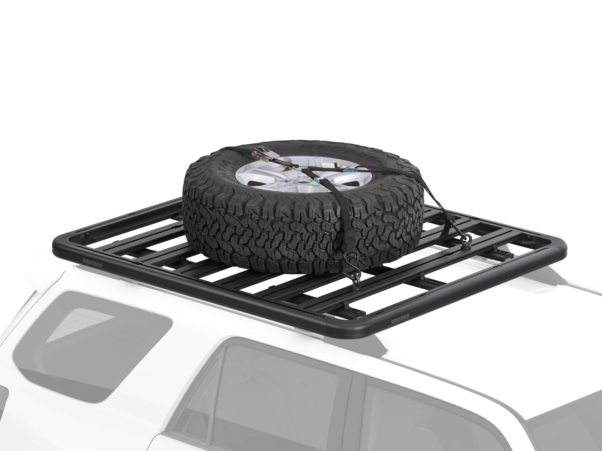 YAKIMA LockNLoad Spare Wheel Holder for Roof Racks - Heavy Duty Tire Carrier for SUVs & Trucks - Perfect for Off-Road Adventures & Road Trips