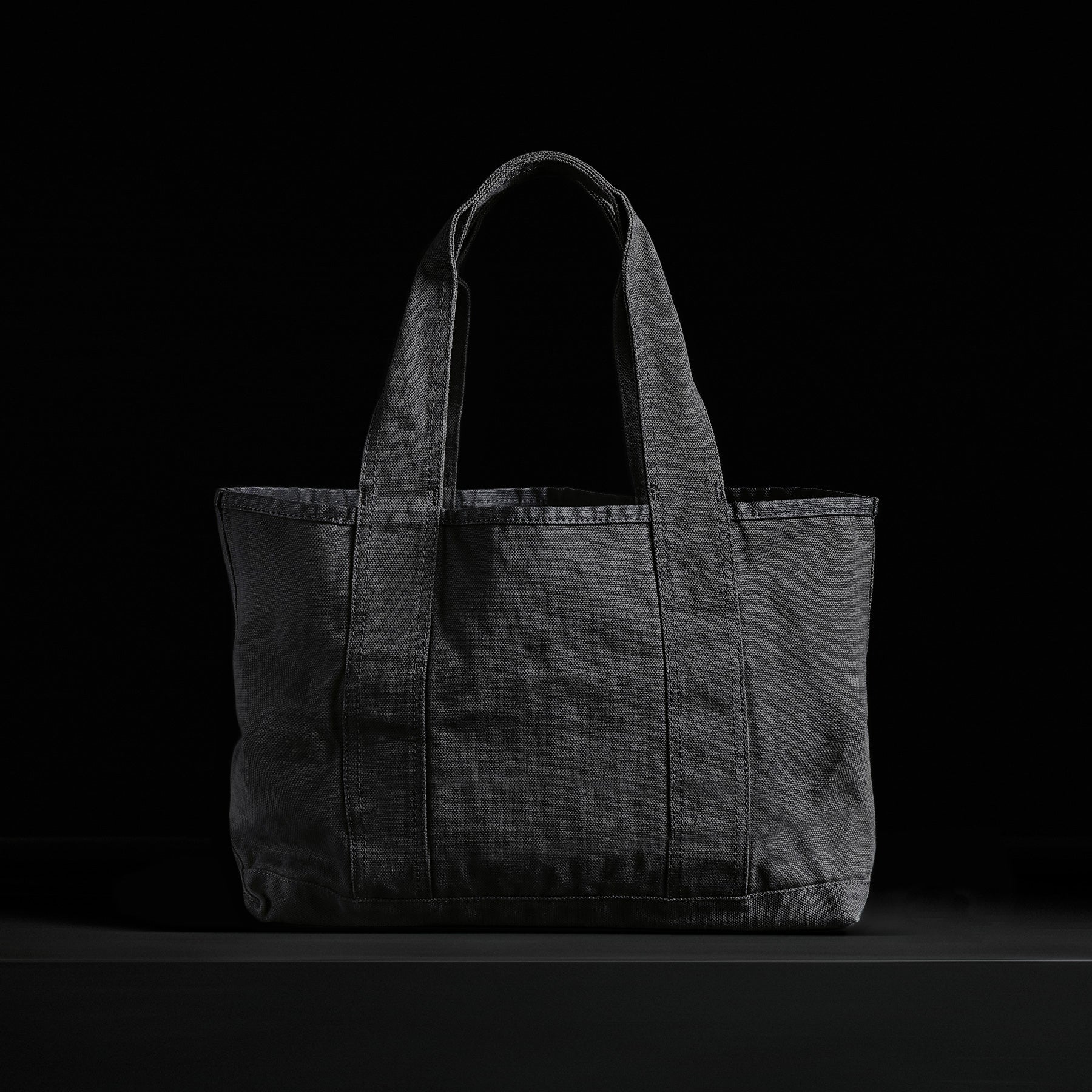 Classic Mini Canvas Tote Bag - Stylish & Durable Black Shoulder Bag for Women | Perfect for Shopping, Beach, Work & Everyday Use