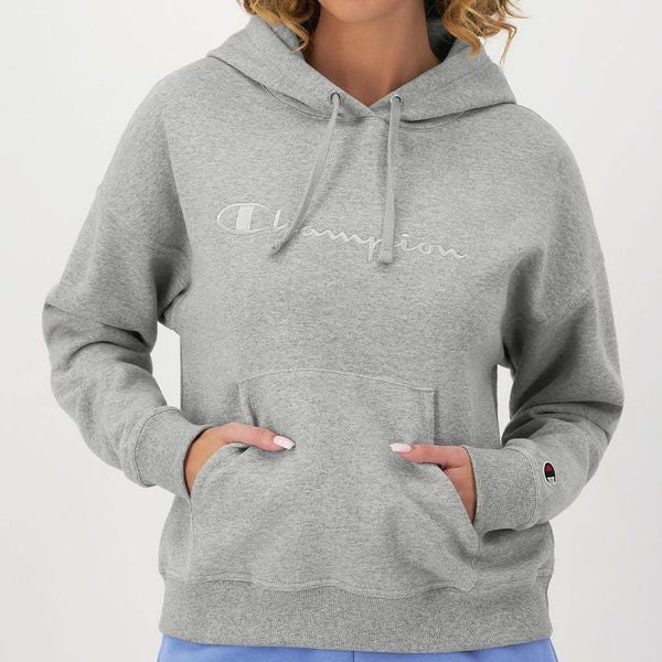 Women's Champion Powerblend Fleece Hoodie - Soft & Cozy Pullover Sweatshirt for Casual Wear, Gym, and Outdoor Activities