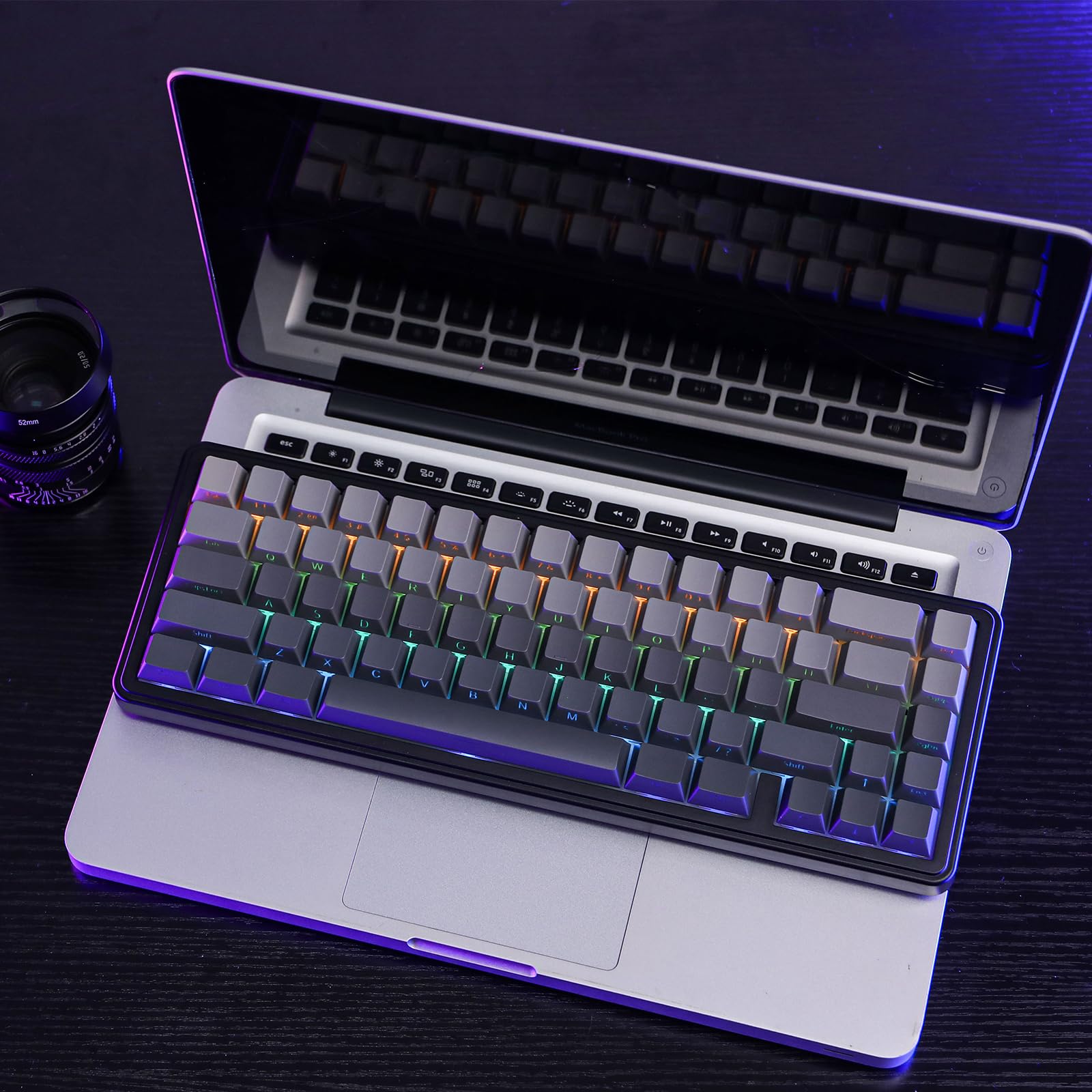 EPOMAKER F65 Wireless Mechanical Keyboard - Hot Swappable, RGB, Bluetooth/2.4G/USB-C for Gaming & Office