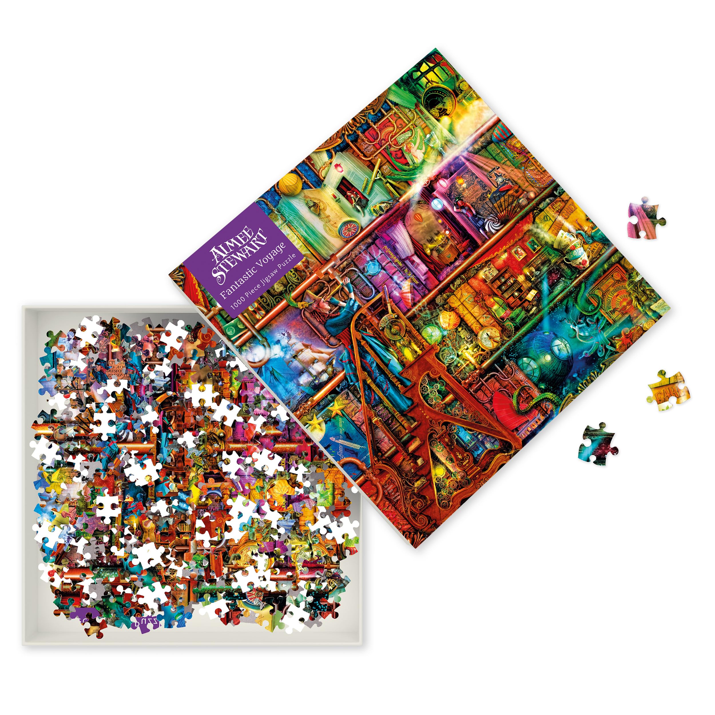 Aimee Stewart Fantastic Voyage 1000-Piece Adult Jigsaw Puzzle - Perfect for Family Game Night & Stress Relief