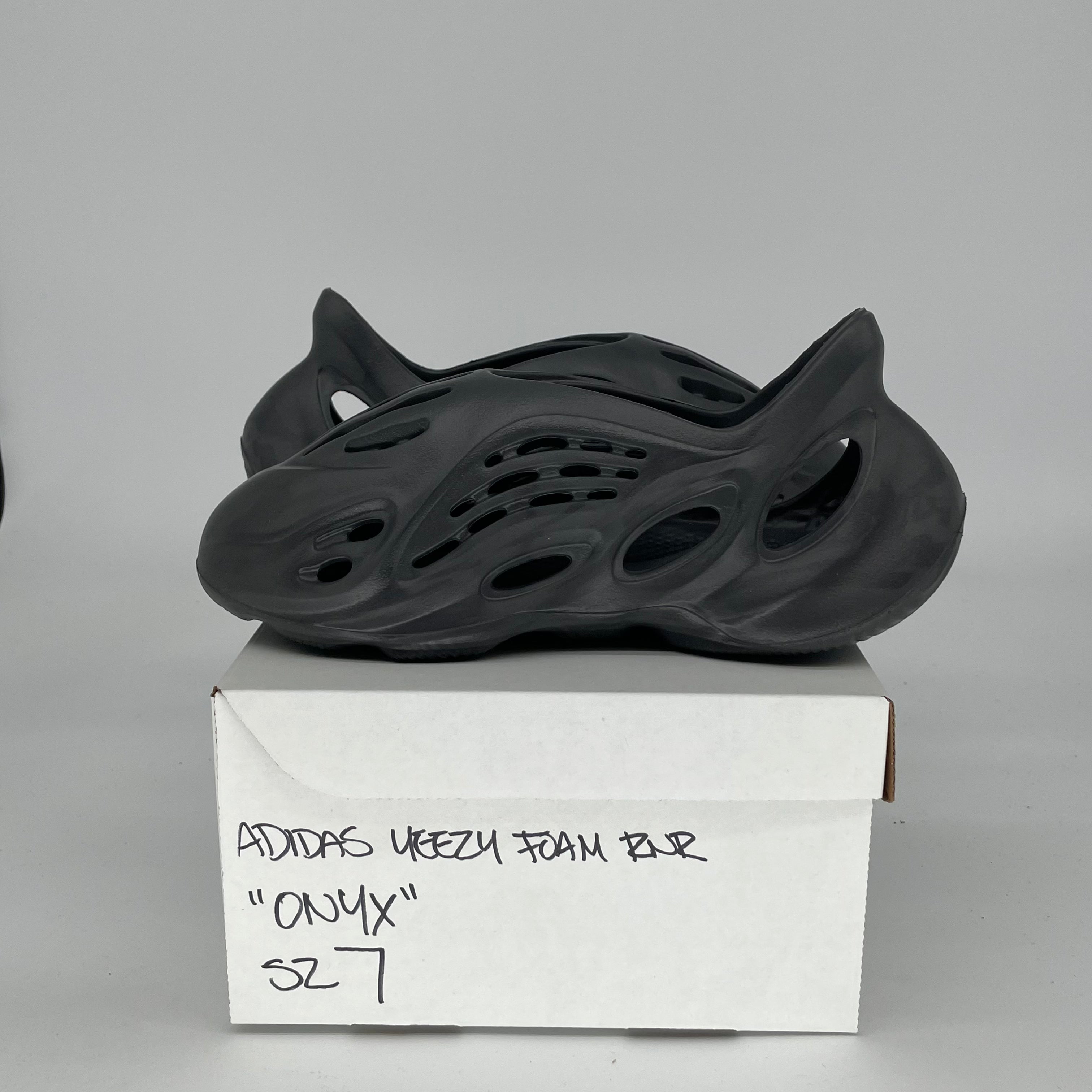 Adidas Yeezy Foam Runner Onyx - Men's Size 7 / Women's Size 8.5 (HP8739) | Comfortable Slip-On Sneakers for Running, Gym & Casual Wear