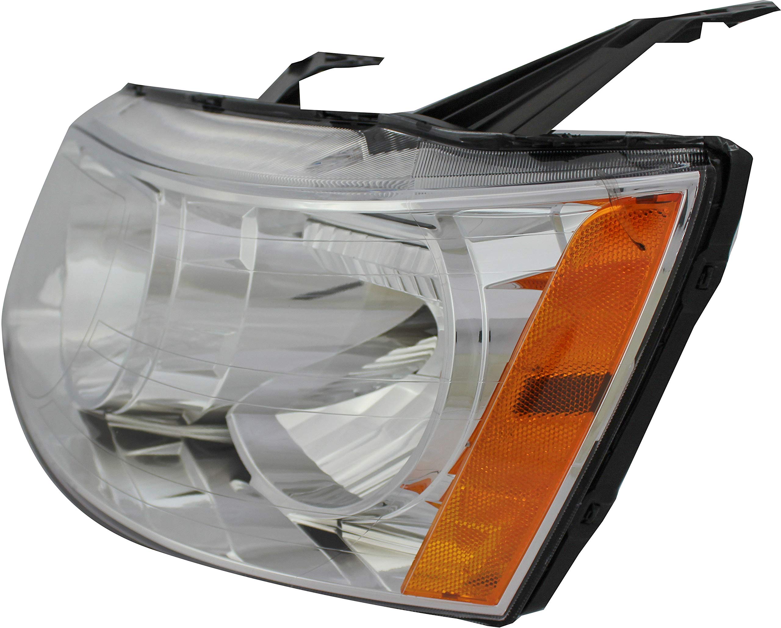 2006-2009 Pontiac Torrent Headlight Assembly Set - Halogen Replacement Lamps for Driver & Passenger Side | Perfect for Night Driving & Auto Restoration Projects