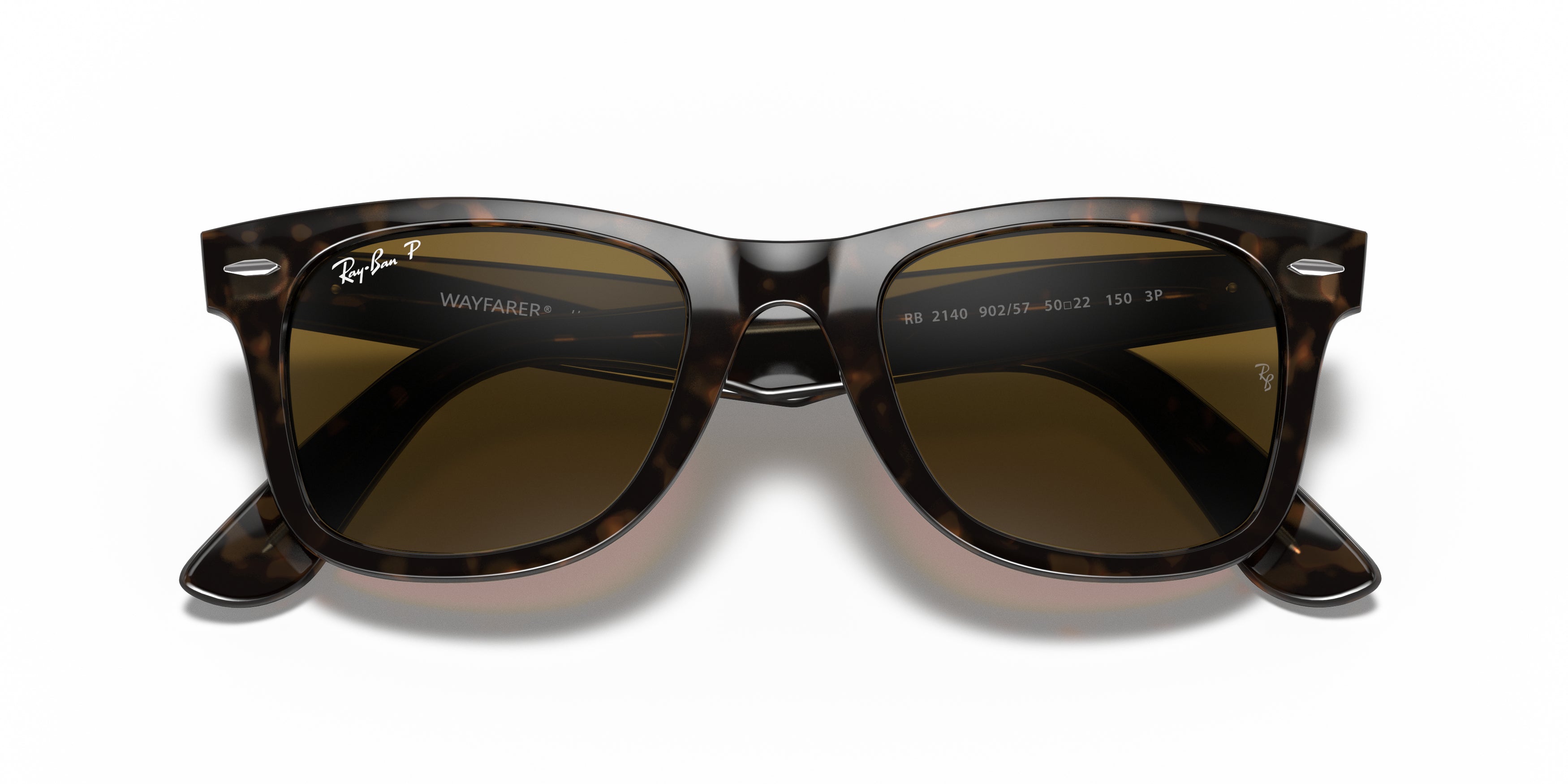 Ray Ban Wayfarer Tortoise Sunglasses - Classic Retro Style, UV Protection, Polarized Lenses for Men & Women - Perfect for Driving, Beach, and Outdoor Activities